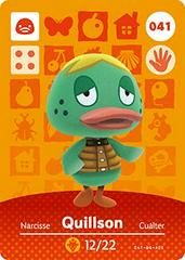Quillson #041 [Animal Crossing Series 1] - Amiibo Cards