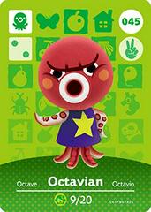 Octavian #045 [Animal Crossing Series 1] - Amiibo Cards