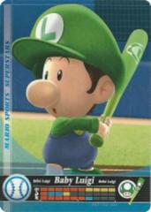 Baby Luigi Baseball [Mario Sports Superstars] - Amiibo Cards