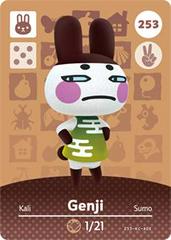 Genji #253 [Animal Crossing Series 3] - Amiibo Cards