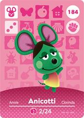 Anicotti #184 [Animal Crossing Series 2] - Amiibo Cards
