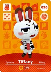 Tiffany #030 [Animal Crossing Series 1] - Amiibo Cards