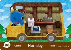 Hornsby #06 [Animal Crossing Welcome Amiibo] - Amiibo Cards