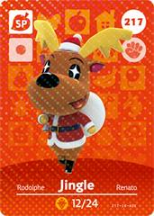 Jingle #217 [Animal Crossing Series 3] - Amiibo Cards