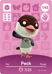 Peck #142 [Animal Crossing Series 2] - Amiibo Cards