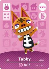 Tabby #220 [Animal Crossing Series 3] - Amiibo Cards