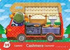Cashmere #39 [Animal Crossing Welcome Amiibo] - Amiibo Cards