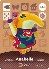 Anabelle #343 [Animal Crossing Series 4] - Amiibo Cards