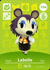 Labelle #104 [Animal Crossing Series 2] - Amiibo Cards