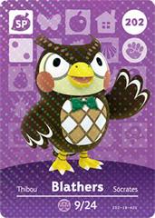 Blathers #202 [Animal Crossing Series 3] - Amiibo Cards