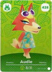 Audie #428 [Animal Crossing Series 5] - Amiibo Cards