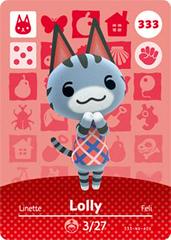 Lolly #333 [Animal Crossing Series 4] - Amiibo Cards