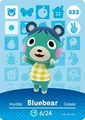 Bluebear #032 [Animal Crossing Series 1] - Amiibo Cards