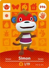Simon #396 [Animal Crossing Series 4] - Amiibo Cards