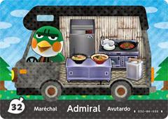 Admiral #32 [Animal Crossing Welcome Amiibo] - Amiibo Cards
