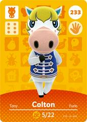 Colton #233 [Animal Crossing Series 3] - Amiibo Cards