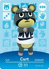 Curt #020 [Animal Crossing Series 1] - Amiibo Cards