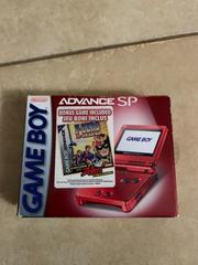 Red Gameboy Advance SP [F-Zero GP Legend Bundle] - GameBoy Advance