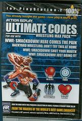 Pack Action Replay Ultimate Codes Wrestling Max - Playstation 2
