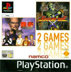 2 Games Tekken 2 + Soulblade - PAL Playstation