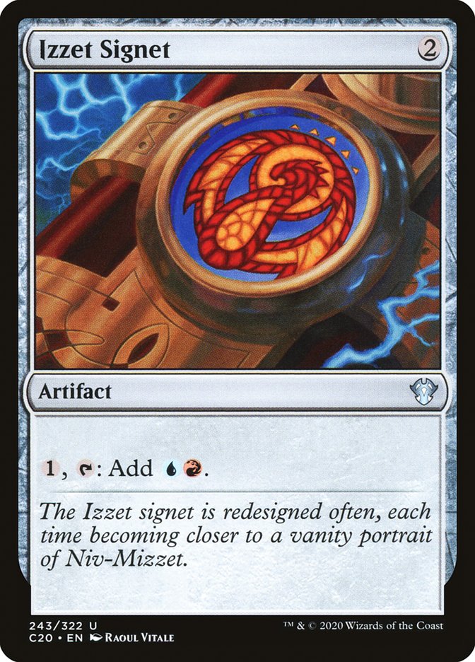 Izzet Signet [Commandant 2020] 