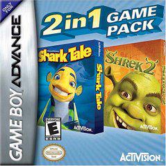 Shrek 2 and Shark Tale 2 in 1 - GameBoy Advance