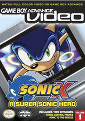 GBA Video Sonic X Volume 1 - GameBoy Advance