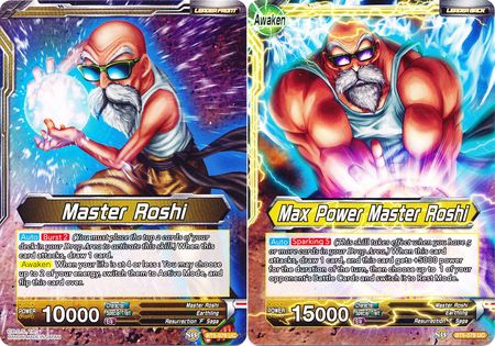 Master Roshi // Max Power Master Roshi (Giant Card) (BT5-079) [Oversized Cards]