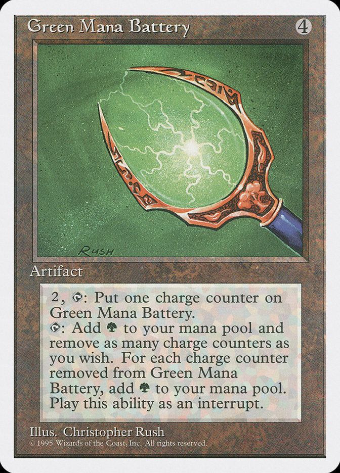 Green Mana Battery [Quatrième édition] 