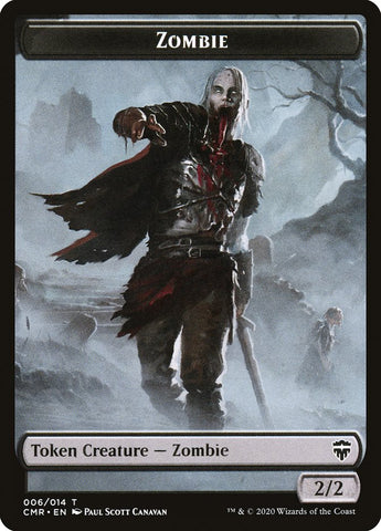 Salamander Warrior // Zombie Token [Commander Legends Tokens]