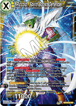 Piccolo, Spirit Boost Defender [EX18-01]