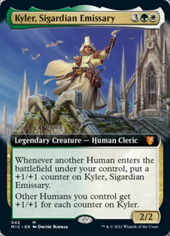 Kyler, Sigardian Emissary (Extended) [Innistrad: Midnight Hunt Commander]