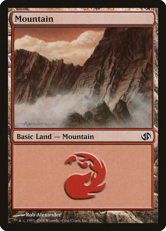 Mountain (#59) [Duel Decks: Jace vs. Chandra]