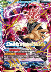 Goku Black // SS Rose Goku Black, the Beginning of the Return to Despair (Gold Stamped) (EX22-01) [Ultimate Deck 2023]