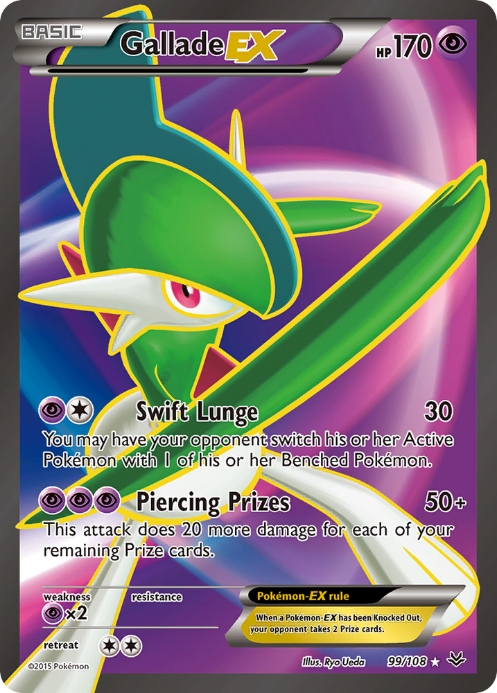 Gallade EX (99/108) [XY: Cielos rugientes] 