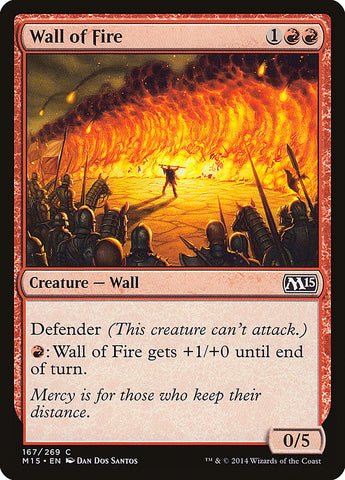 Mur de feu [Magic 2015] 