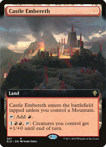 Château Embereth (art étendu) [Trône d'Eldraine] 