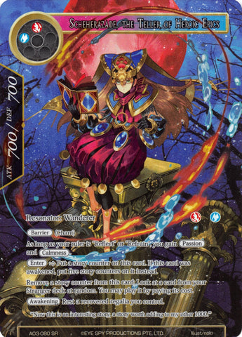 Scheherazade, the Teller of Heroic Epics (Full Art) (AO3-080) [Alice Origin III]