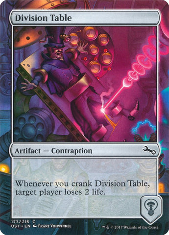 Table de division [Instable] 