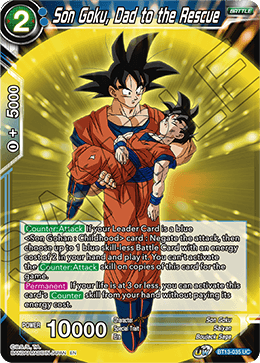 Son Goku, Dad to the Rescue (Uncommon) [BT13-035]