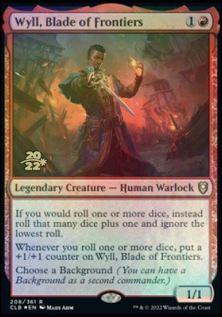 Wyll, Blade of Frontiers [Promociones preliminares de Commander Legends: Battle for Baldur's Gate] 