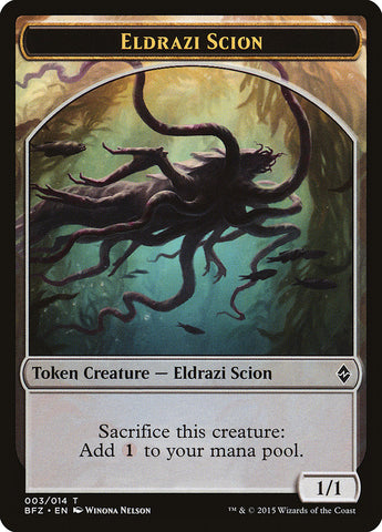 Eldrazi Scion (003/014) [Battle for Zendikar Tokens]