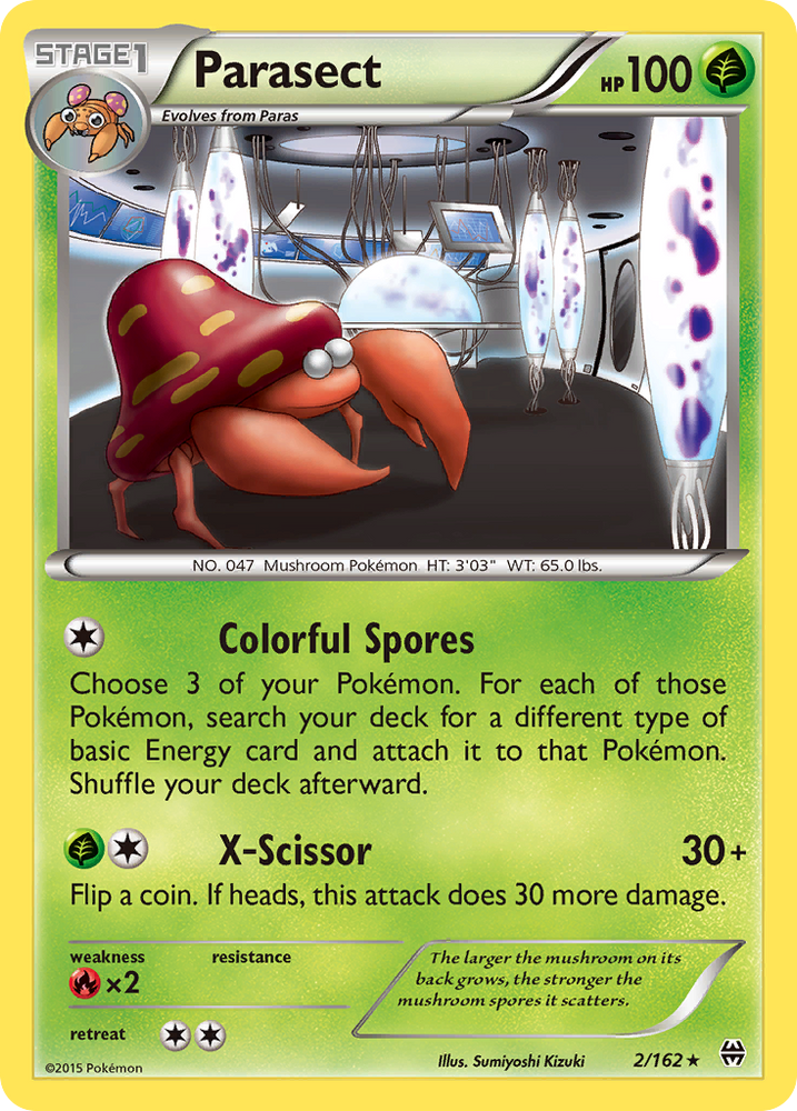 Parasect (2/162) [XY: AVANCE] 