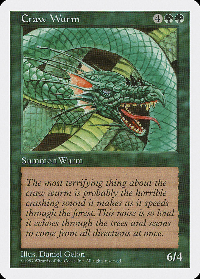 Craw Wurm [Cinquième édition] 