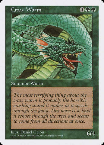 Craw Wurm [Quinta edición] 