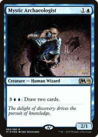 Mystic Archaeologist  (Prerelease) [Core Set 2019 Prerelease Promos]