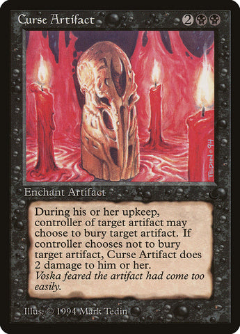 Curse Artifact [The Dark]