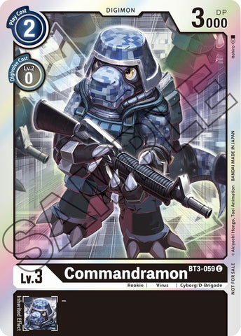 Commandramon [BT3-059] (Event Pack 1) [Release Special Booster Promos]