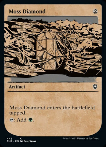 Moss Diamond (Exhibición) [Commander Legends: Battle for Baldur's Gate] 