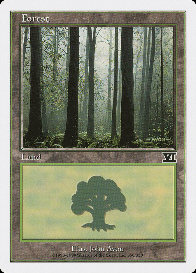 Forest (#350) [Classic Sixth Edition]